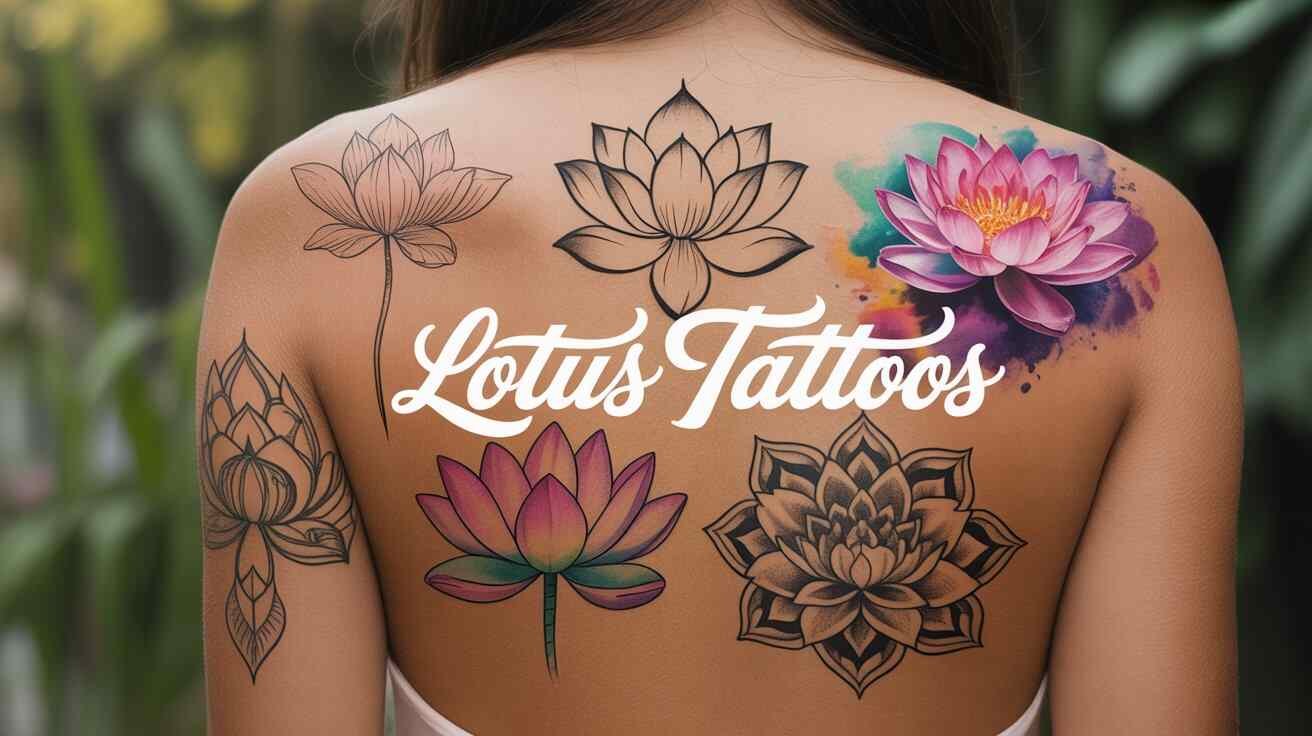 Lotus Flower Tattoo Designs