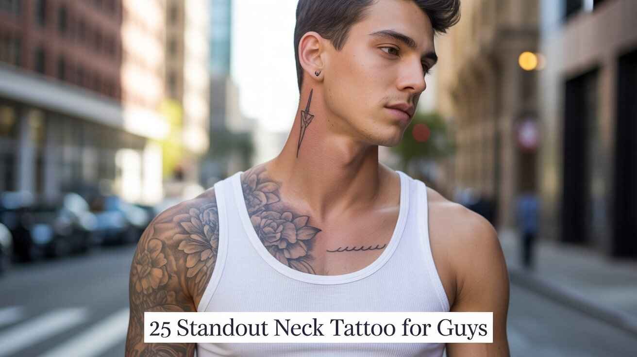 Neck Tattoo For Guys